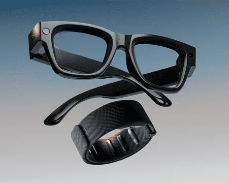The Tech Giant Unveils First-Ever Smart Eyewear Glasses with Integrated AR Display