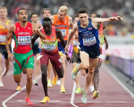 UK's Jake Wightman Just Loses Out on Gold as Portuguese Isaac Nader Claims Surprise 1500m Win