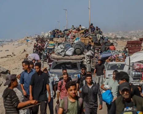 Israeli Forces Attempt to Drive Civilians Away of Gaza City as Ground Offensive Continues